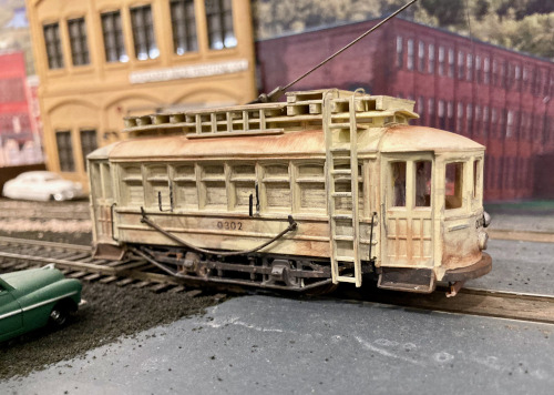 Trolley Line Car